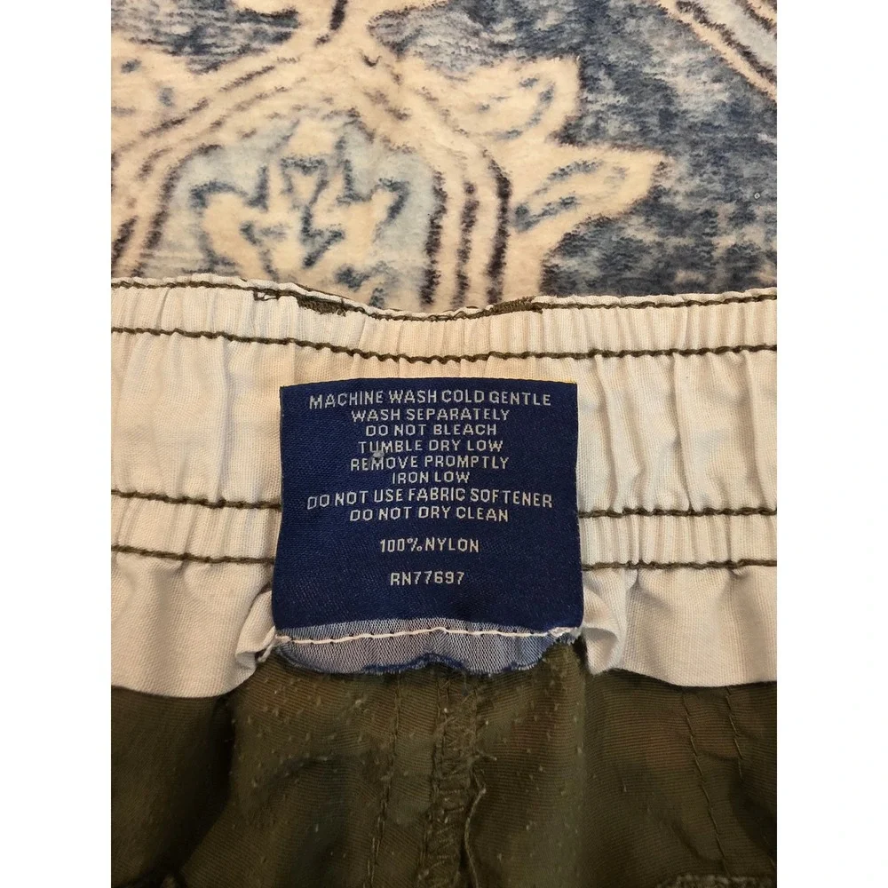AFTCO Men's Size 44 The Original Fishing Shorts in Olive Green Pockets Boating
